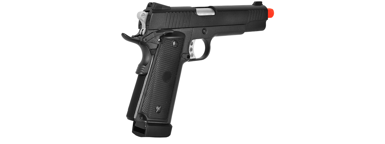 WellFire 1911 Hi-Capa 5.1 Tactical CO2 Blowback Airsoft Pistol - Click Image to Close