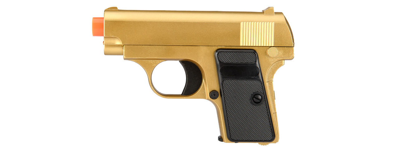 G1G Compact Spring Vest Pocket Airsoft Pistol (Gold)