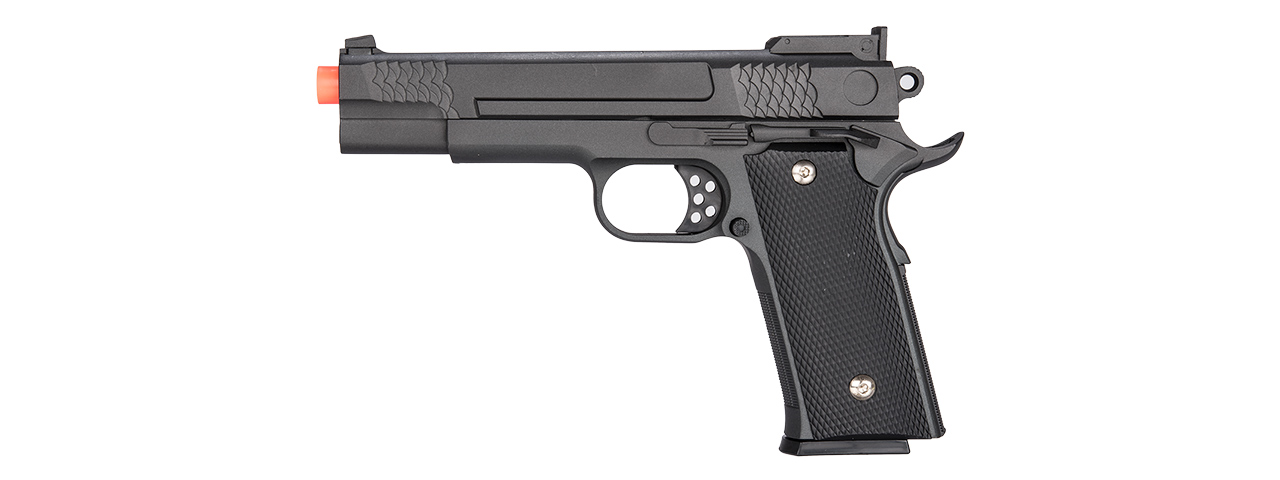 G20H Spring Pistol w/ Hard Shell Holster (Black) - Click Image to Close