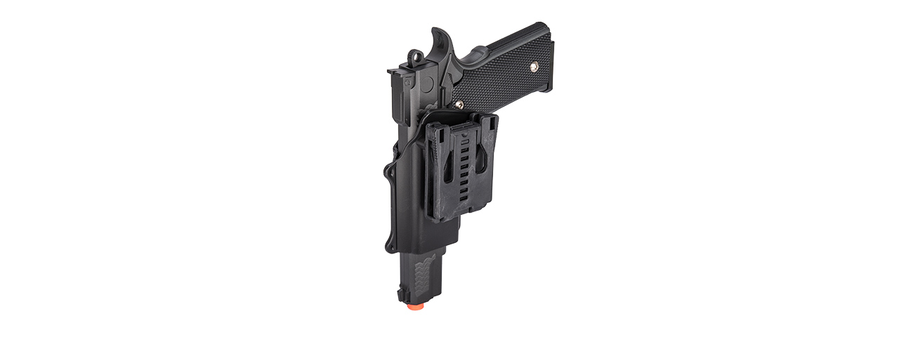 G20H Spring Pistol w/ Hard Shell Holster (Black) - Click Image to Close