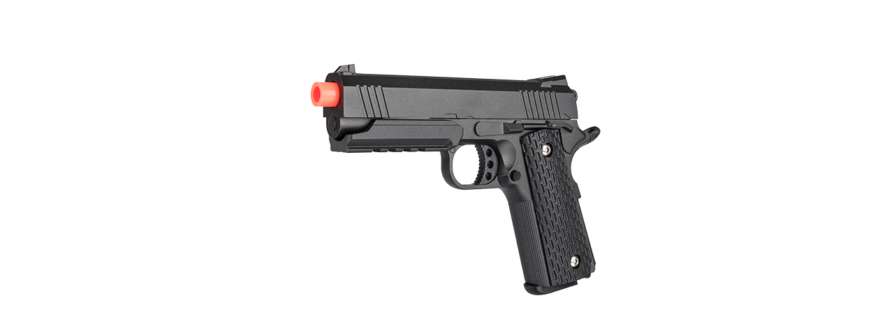 G25H Spring Pistol w/ Hard Shell Holster (Black) - Click Image to Close