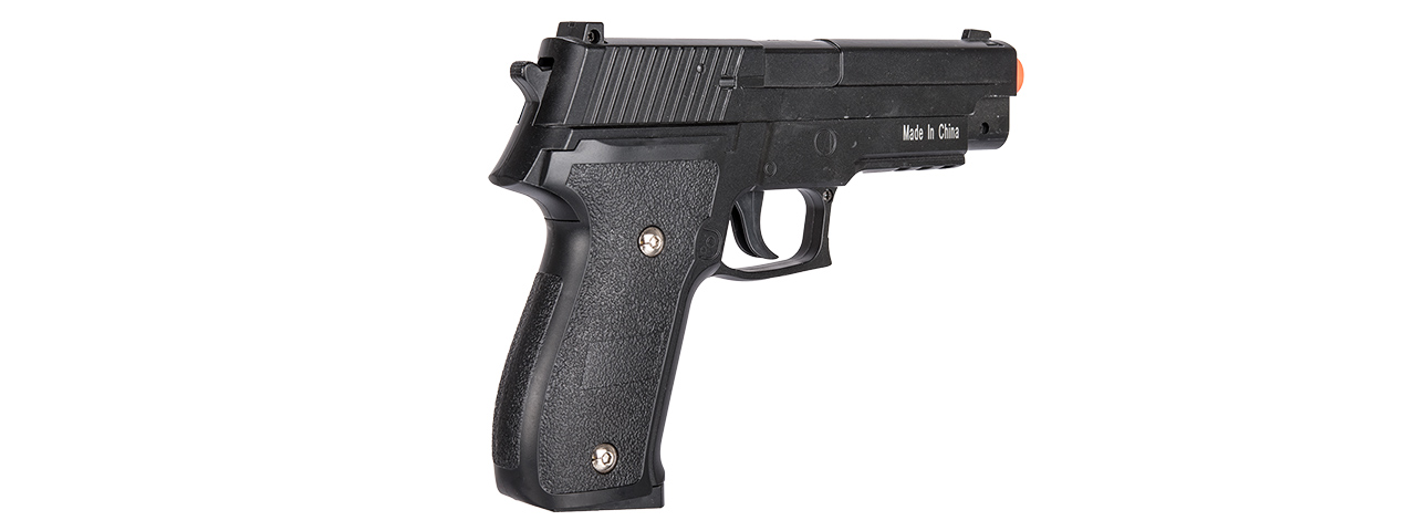 G26H SPRING PISTOL w/ HARD SHELL HOLSTER (BK)