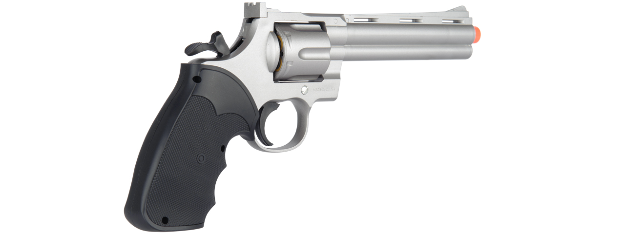 G36S UK Arms Spring Revolver Pistol (Silver)