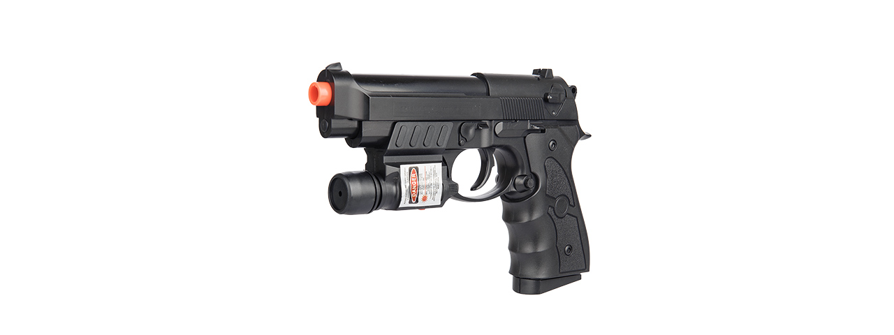 G52R Spring Pistol (Black) - Click Image to Close
