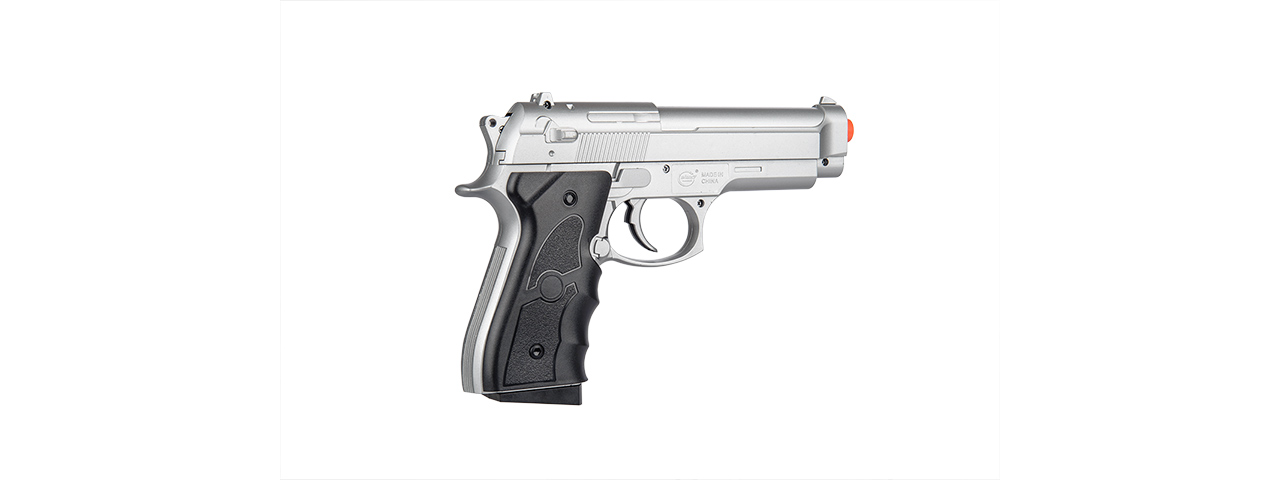 G52S Spring Pistol (Silver) - Click Image to Close