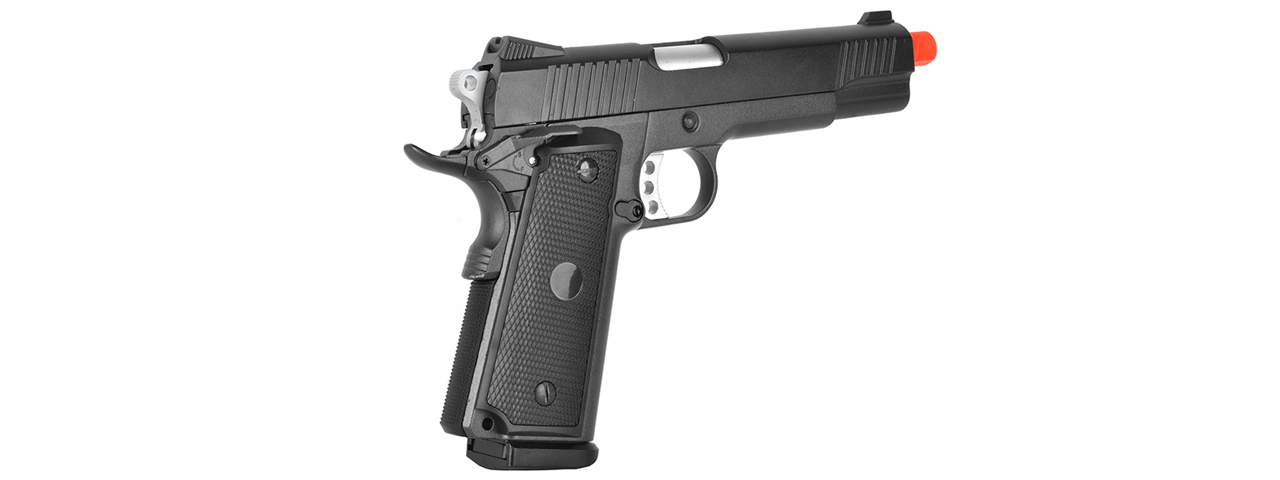 WELLFIRE METAL 1911 HI-CAPA TACTICAL GAS BLOWBACK AIRSOFT PISTOL