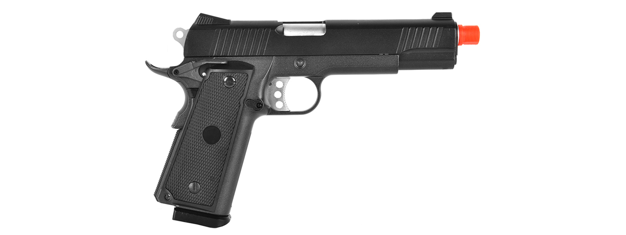 WELLFIRE METAL 1911 HI-CAPA TACTICAL GAS BLOWBACK AIRSOFT PISTOL - Click Image to Close