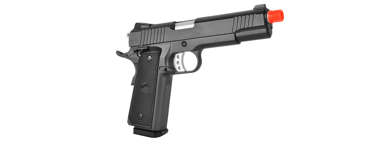 WELLFIRE METAL 1911 HI-CAPA TACTICAL GAS BLOWBACK AIRSOFT PISTOL