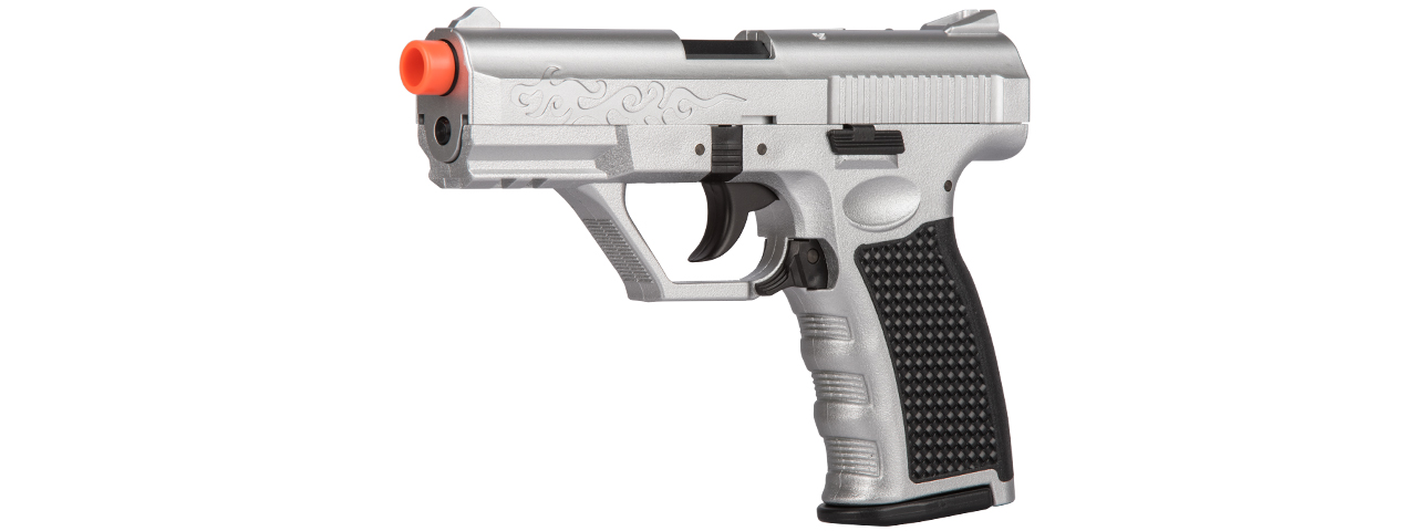 HA-129S POLYMER SPRING PISTOL (SILVER)