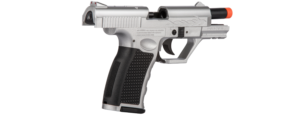 HA-129S POLYMER SPRING PISTOL (SILVER)