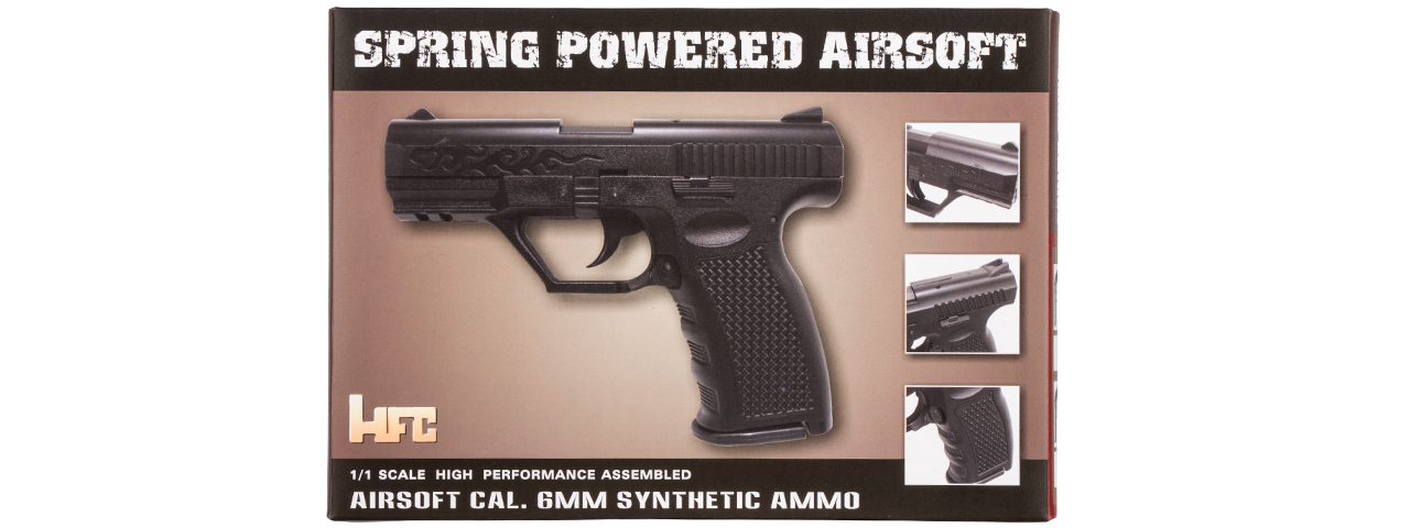 HA-129S POLYMER SPRING PISTOL (SILVER) - Click Image to Close
