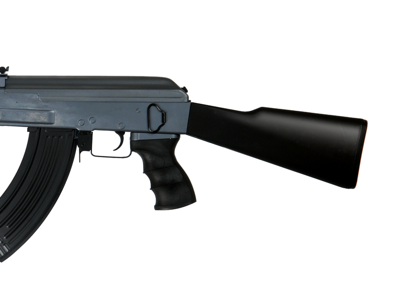 IU-AK47M-NB TACTICAL AK47 RIS AEG w/ FIXED STOCK (BK), NO BATTERY/CHARGER - Click Image to Close