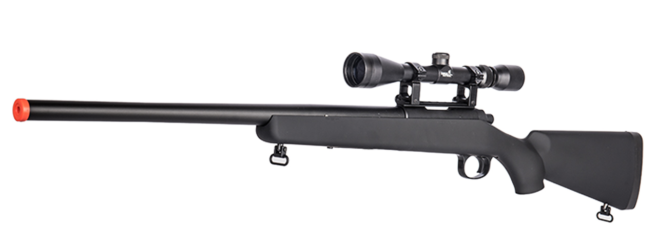 JG AIRSOFT BAR-10 BOLT SNIPER RIFLE W/ 3-9X40 RIFLE SCOPE