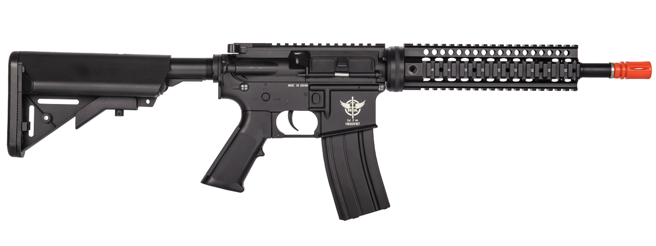 JG WORKS METAL M4 CARBINE AEG AIRSOFT RIFLE - BLACK