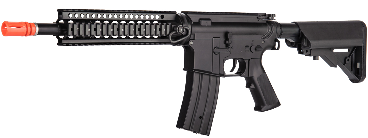 JG WORKS METAL M4 CARBINE AEG AIRSOFT RIFLE - BLACK