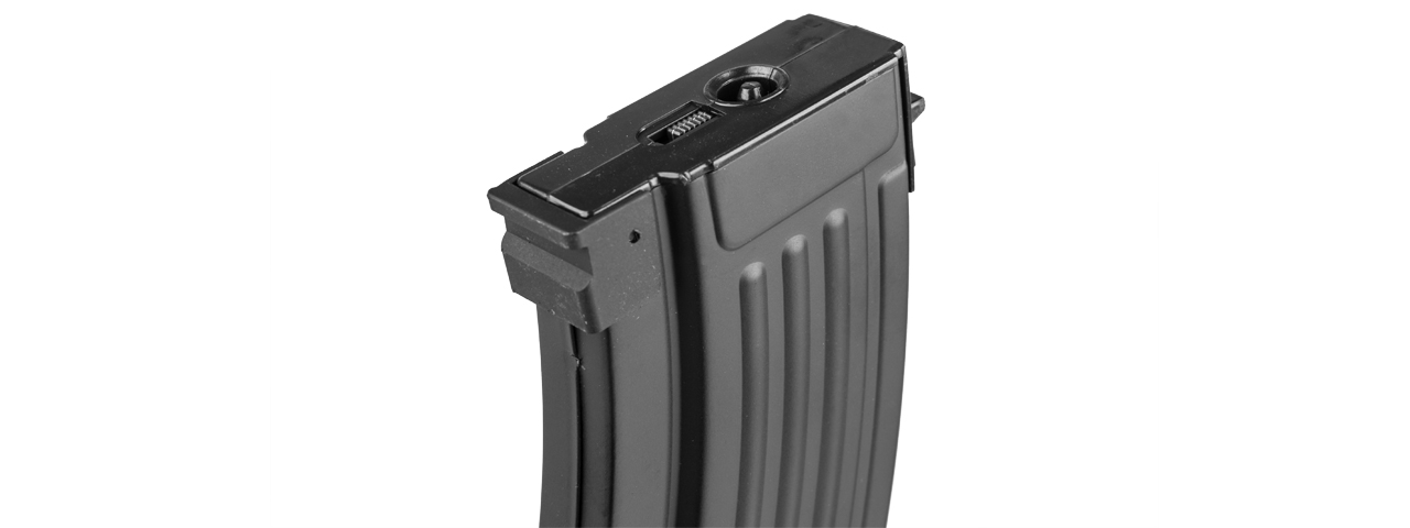 JG METAL AK47 70RD LOW CAPACITY AIRSOFT AEG MAGAZINE - BLAC