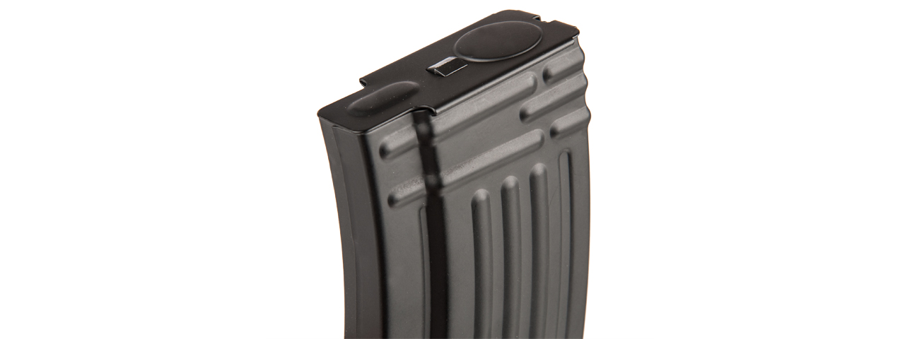 JG METAL AK47 70RD LOW CAPACITY AIRSOFT AEG MAGAZINE - BLAC