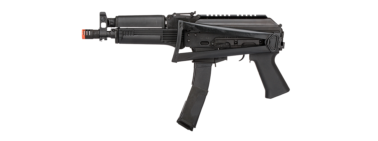 LCT VITYAZ STEEL PP-19-01 AEG Airsoft SMG (Black) - Click Image to Close