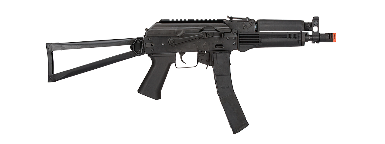 LCT VITYAZ STEEL PP-19-01 AEG Airsoft SMG (Black)