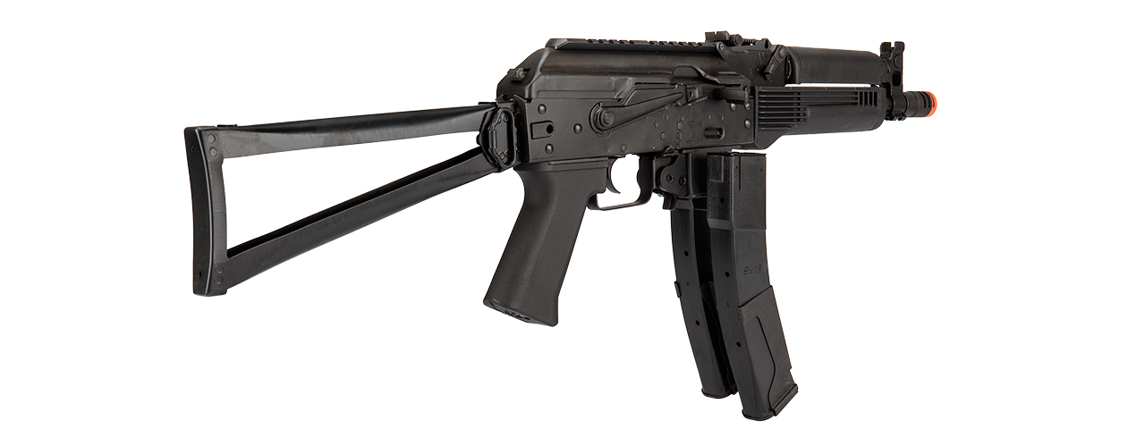 LCT VITYAZ STEEL PP-19-01 AEG Airsoft SMG (Black) - Click Image to Close