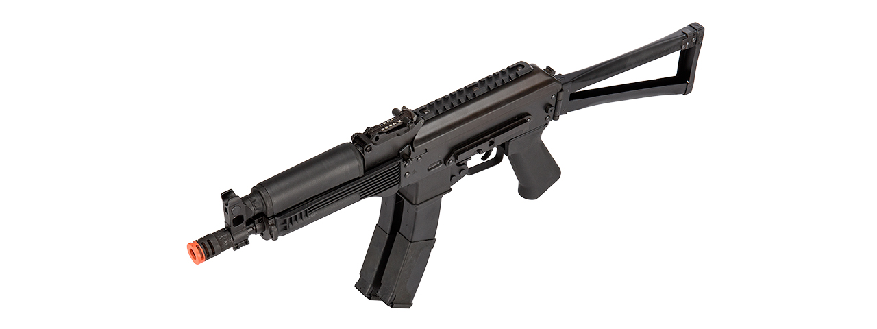 LCT VITYAZ STEEL PP-19-01 AEG Airsoft SMG (Black) - Click Image to Close