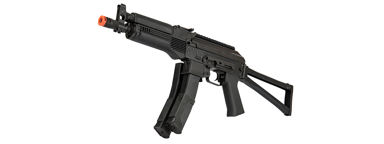 LCT VITYAZ STEEL PP-19-01 AEG Airsoft SMG (Black) - Click Image to Close