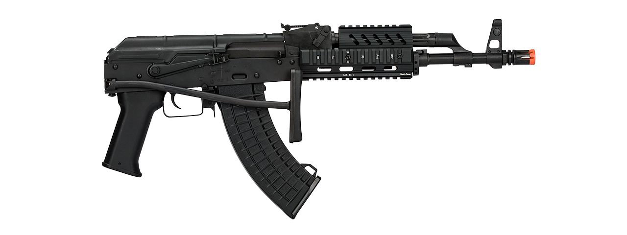 LCT-TX-65-AEG LCT Airsoft Steel TX-65 AEG Rifle (Black) - Click Image to Close