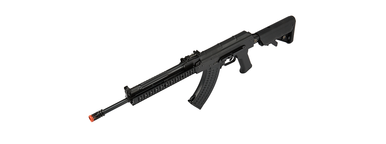 LCT-TX-MIG-AEG LCT AIRSOFT STEEL TX-MIG RIFLE W/ CRANE STOCK (BLACK)