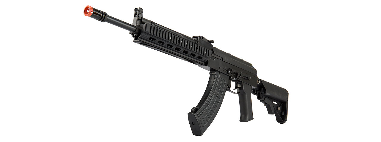 LCT-TX-MIG-AEG LCT AIRSOFT STEEL TX-MIG RIFLE W/ CRANE STOCK (BLACK)