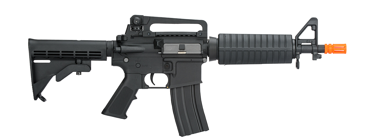 Lancer Tactical Low FPS M933 Commando Gen 2 Airsoft AEG Rifle (Color: Black) - Click Image to Close