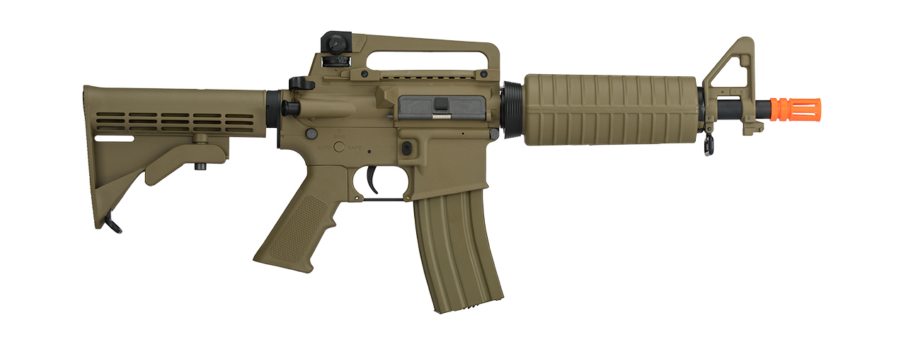 Lancer Tactical Low FPS Gen 2 M933 Commando Airsoft AEG Rifle (Color: Tan) - Click Image to Close