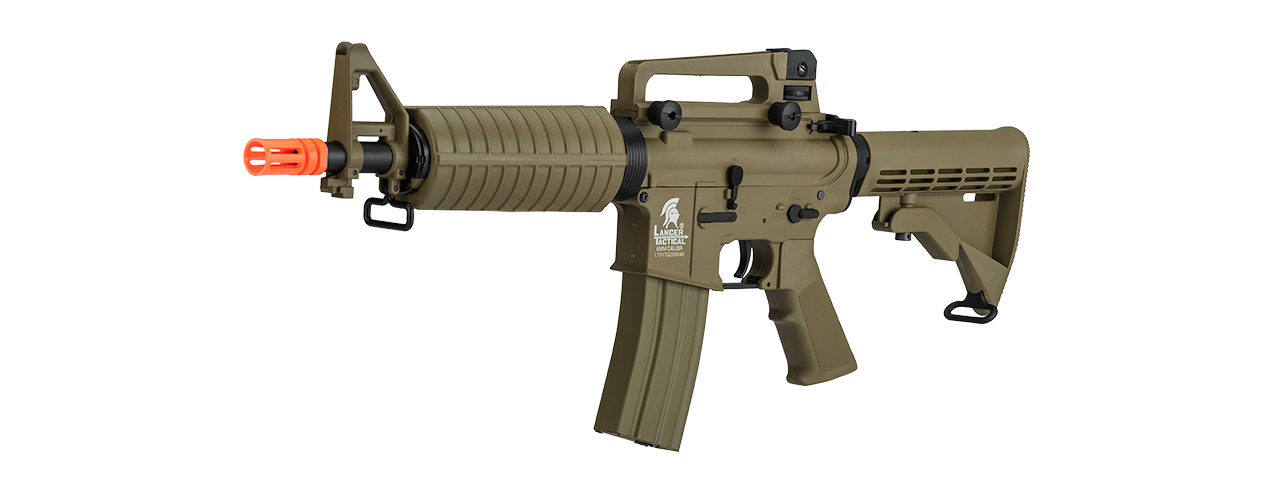 Lancer Tactical M933 Commando Field AEG Airsoft AEG Rifle (Color: Tan)