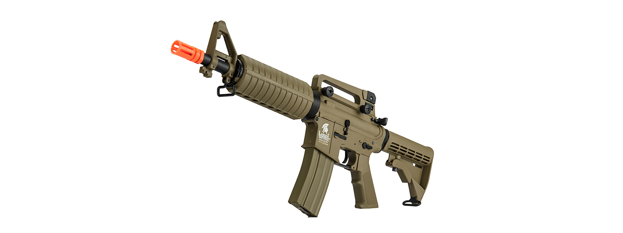 Lancer Tactical Low FPS Gen 2 M933 Commando Airsoft AEG Rifle (Color: Tan) - Click Image to Close