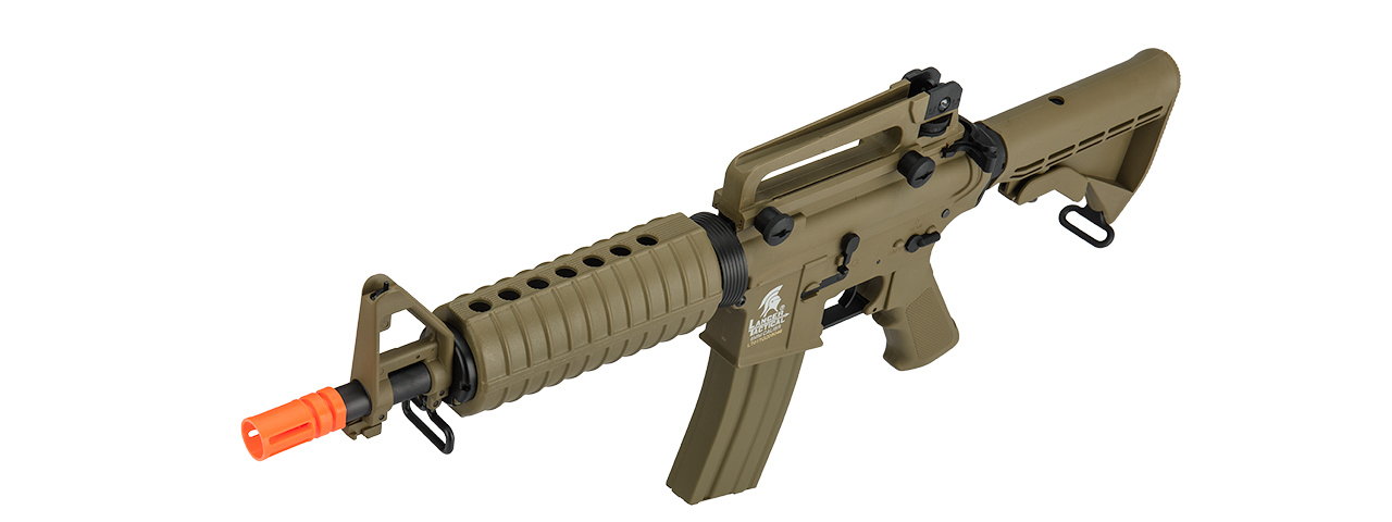 Lancer Tactical Low FPS Gen 2 M933 Commando Airsoft AEG Rifle (Color: Tan) - Click Image to Close