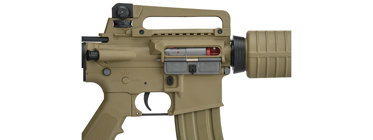 Lancer Tactical Low FPS Gen 2 M933 Commando Airsoft AEG Rifle (Color: Tan) - Click Image to Close