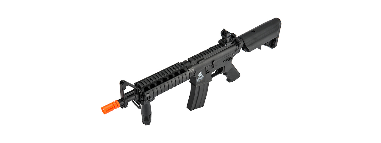 Lancer Tactical Low FPS Gen 2 MK 18 MOD 0 CQB Field Airsoft AEG Rifle (Color: Black) - Click Image to Close