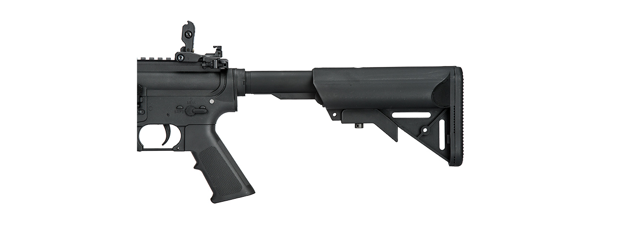 Lancer Tactical Low FPS Gen 2 MK 18 MOD 0 CQB Field Airsoft AEG Rifle (Color: Black)