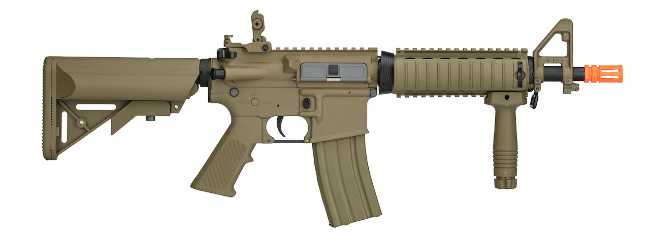 Lancer Tactical Gen 2 MK 18 MOD 0 Field Airsoft AEG Rifle (Color: Tan) - Click Image to Close