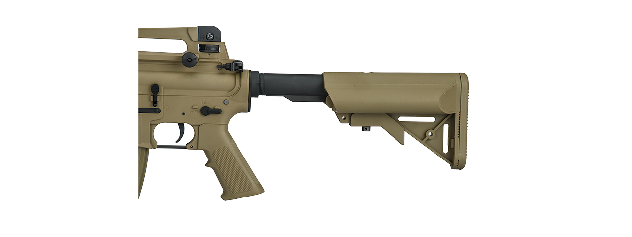 LT-04T-G2 SOPMOD M4 AEG METAL GEAR (COLOR: DARK EARTH) - Click Image to Close