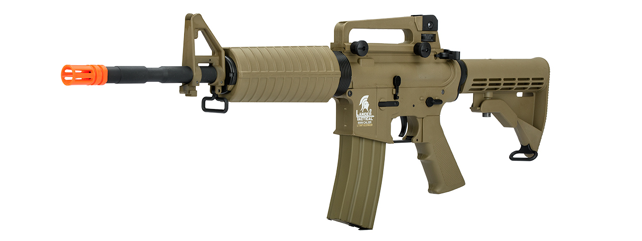 Lancer Tactical Gen 2 LT-06B Carbine Airsoft AEG Rifle (Color: Tan) - Click Image to Close