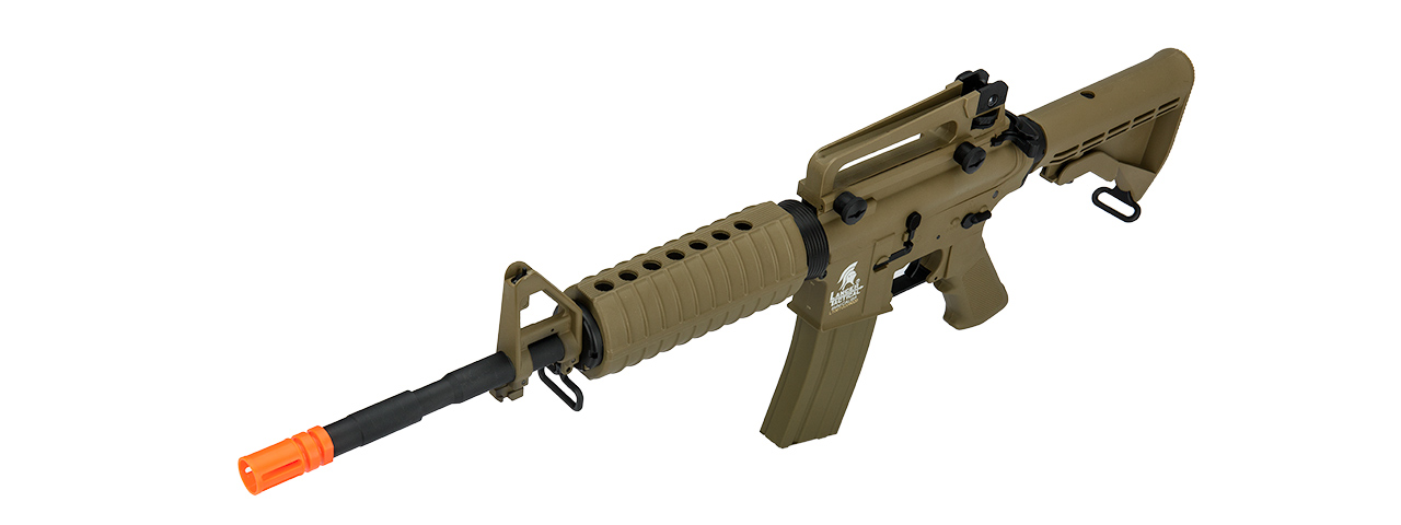 Lancer Tactical Gen 2 LT-06B Carbine Airsoft AEG Rifle (Color: Tan) - Click Image to Close