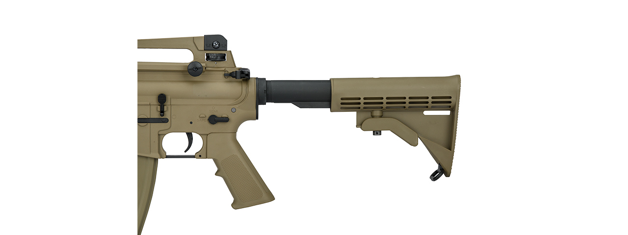 Lancer Tactical Gen 2 LT-06B Carbine Airsoft AEG Rifle (Color: Tan) - Click Image to Close