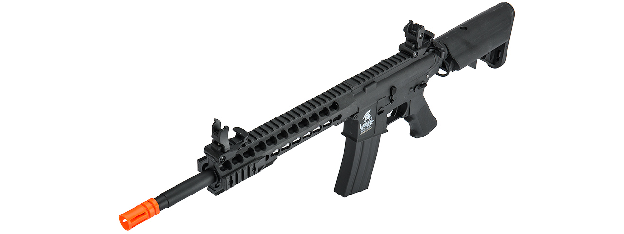 Lancer Tactical Low FPS Gen 2 10" Keymod M4 Carbine Airsoft AEG Rifle (Color: Black)