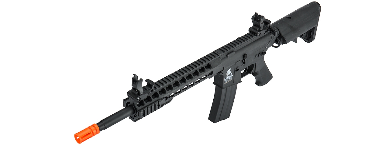 Lancer Tactical Low FPS Gen 2 10" Keymod M4 Carbine Airsoft AEG Rifle (Color: Black) - Click Image to Close