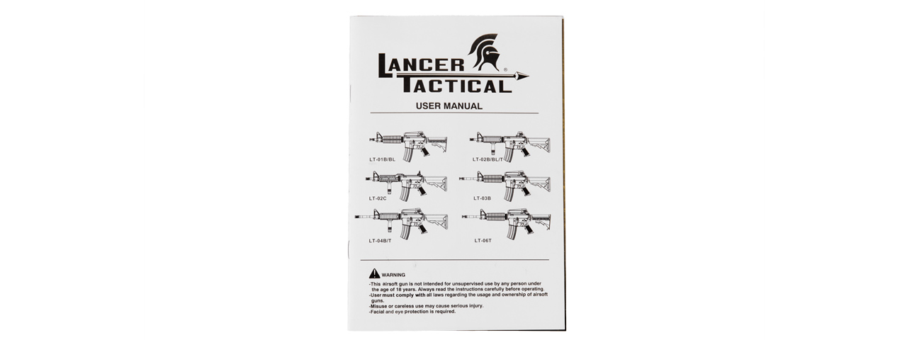 LT-24B LANCER M4 W/ FREE FLOAT RAIL (BK) - Click Image to Close