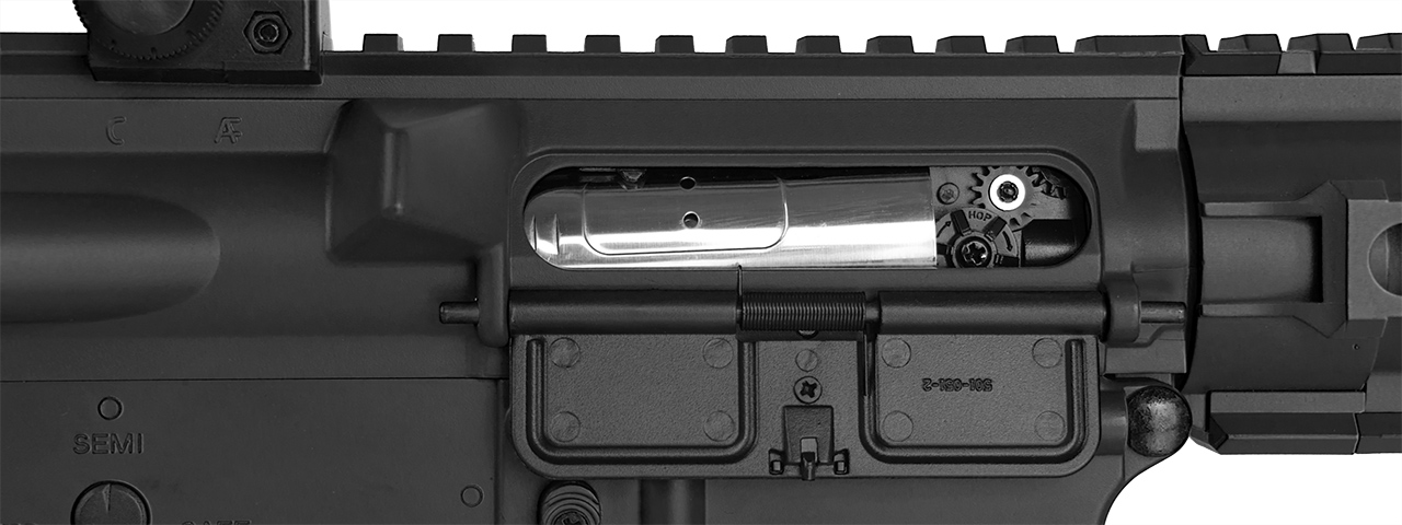 LT-26B 10" FREE FLOAT RAIL SR-16 AEG RIFLE (BK)