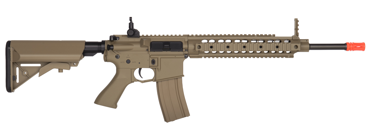 LT-26T 10" FREE FLOAT RAIL SR-16 AEG RIFLE (DE)