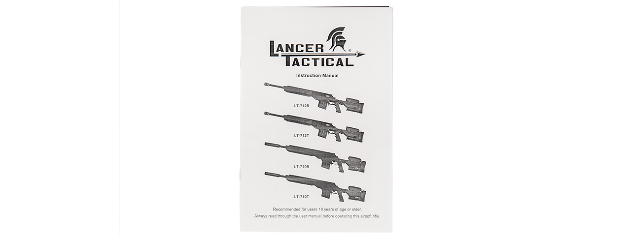 Lancer Tactical Bolt Action Sniper Rifle w/ Folding Stock (Color: Desert Earth) - Click Image to Close