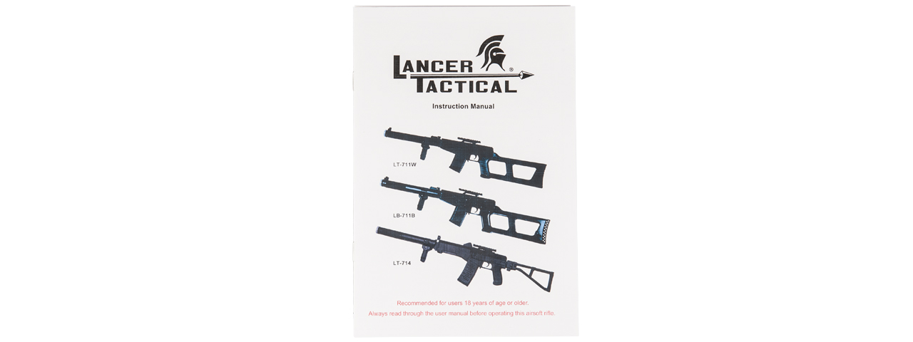 LT-711W LANCER TACTICAL METAL VINTOREZ "THREAD CUTTER" SNIPER RIFLE AEG (FAUX WOOD) - Click Image to Close