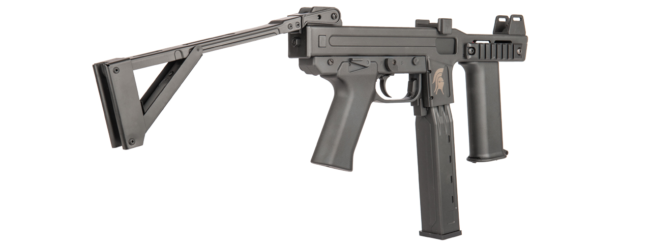 LT-723 LANCER TACTICAL SPECTRE SUBMACHINE GUN AEG PISTOL (BK) - Click Image to Close